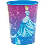 16oz Plastic Cups - Cinderella (12ct) - Amscan