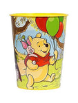 16oz Plastic Cups - Winnie the Pooh (12ct) - Amscan