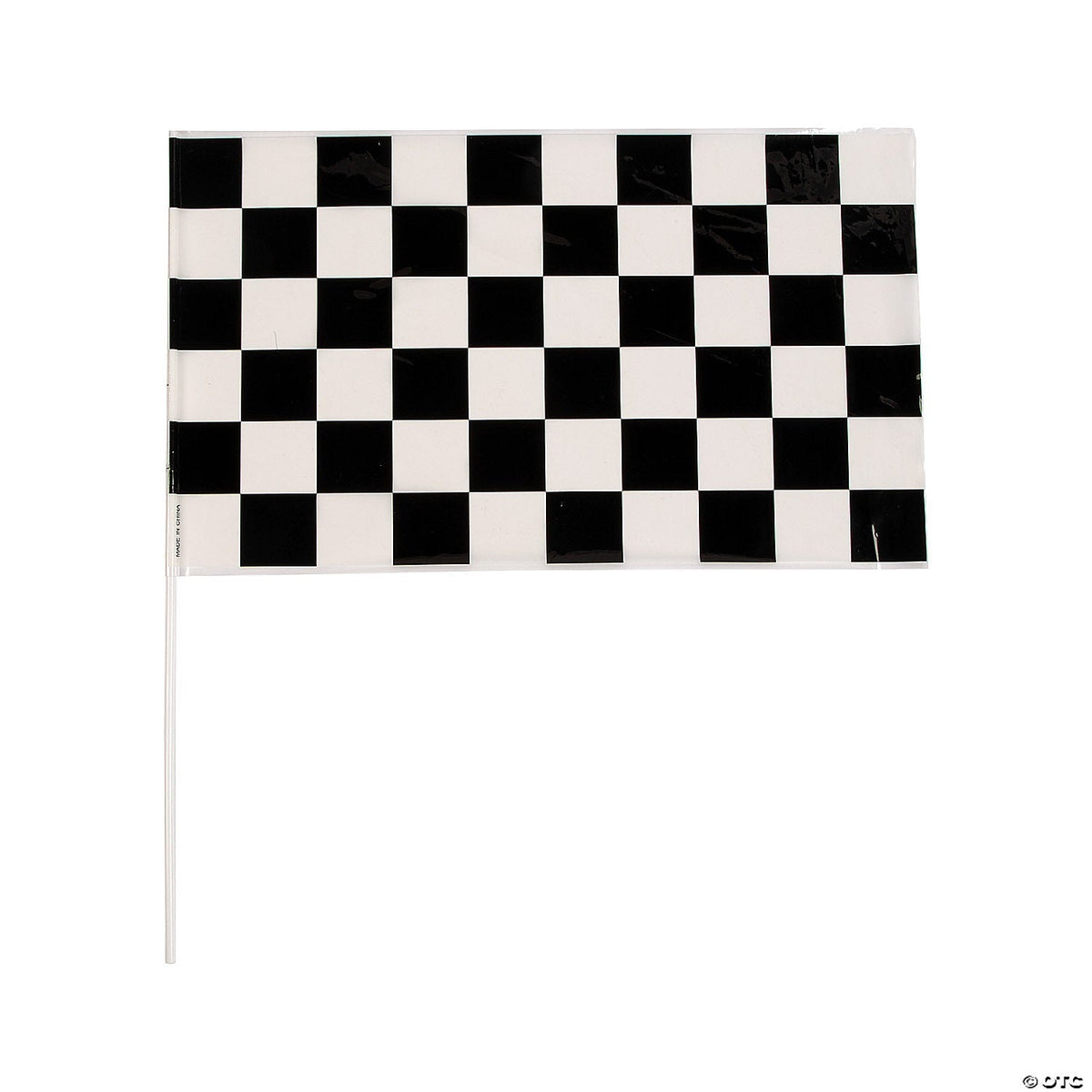 16x11 B&W Checkered Flags 16″ by Fun Express from Instaballoons