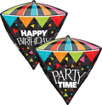 17" Diamondz Cone - Birthday/Party Time - Anagram