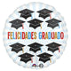 17" Felicidades Graduado - Caps - Anagram