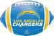 17" NFL Football - Los Angeles Chargers - Anagram