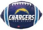 17" NFL Football - San Diego Chargers - Anagram