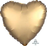 17" Heart - Satin Luxe Gold (20ct) - Anagram