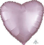 17" Heart - Satin Luxe Pastel Pink (20ct) - Anagram