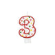 Birthday Polka Dots Candle 3