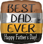 18" Best Dad Ever (25ct) - Anagram