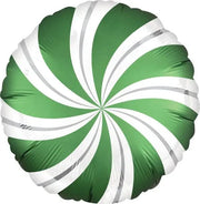 18" Candy Swirl - Emerald Green - Anagram