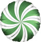 18" Candy Swirl - Emerald Green - Anagram