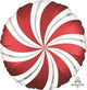 18" Candy Swirls - Satin Infused Red - Anagram