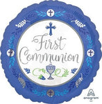 18" Communion Day - Blue - Anagram