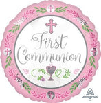 18" Communion Day - Pink - Anagram