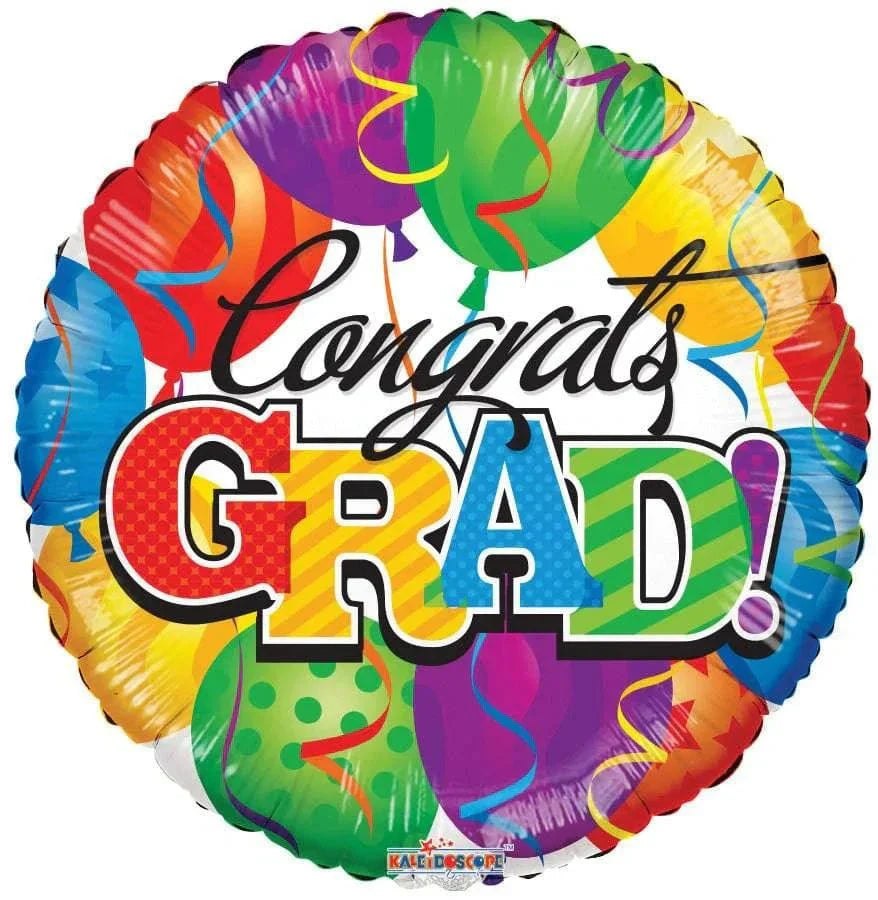 18" Congrats Grad (100ct) - Conver USA