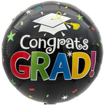 18" Congrats Grad Assorted Stars (50ct) - Party America
