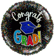 18" Congrats Grad - Confetti (100ct) - Conver USA