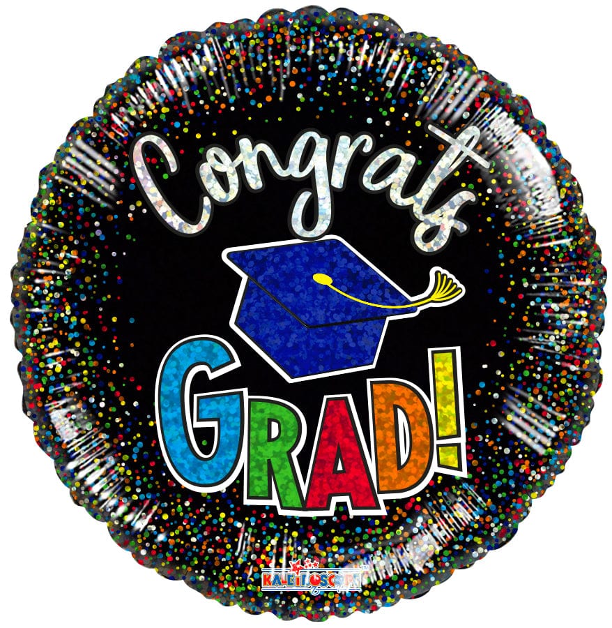 18" Congrats Grad - Confetti (100ct) - Conver USA