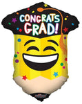 18" Congrats Grad Pencil Emoji (100ct) - Conver USA