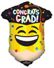 18" Congrats Grad Pencil Emoji (100ct) - Conver USA