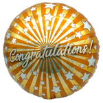 18" Congratulations - Stars and Stripes (20ct) - Party America
