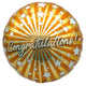 18" Congratulations - Stars and Stripes (20ct) - Party America