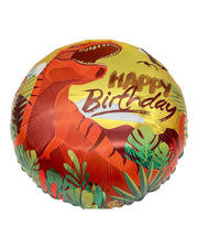 18" Dinosaur Happy Birthday (100ct) - Conver USA