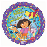 18" Dora - Happy Birthday Feliz Cumpleanos - Anagram