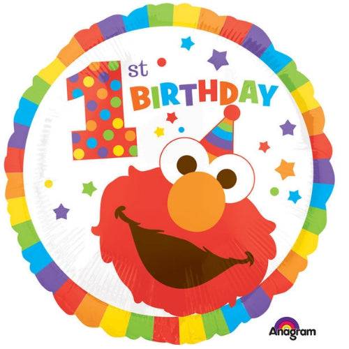 18" Elmo 1st Birthday - Anagram