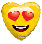 18" Emoji - Smiley in Love (100ct) - Conver USA