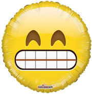 18" Emoji - Smiley Teeth (100ct) - Conver USA