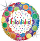 18" Felicidades Bolas (10ct) - Betallic