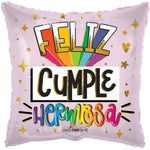 18" Feliz Cumple Hermosa (100ct) - Conver USA