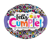 18" Feliz Cumple - Hoy Las Calorias No Cuentan (100ct) - Conver USA