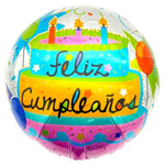 18" Feliz Cumpleanos - Cake (20ct) - Party America