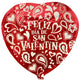 18" Feliz Dia De San Valentin