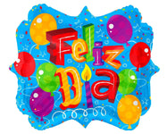 18" Feliz Dia - Marquee Frame (100ct) - Conver USA