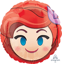 18" Foil Balloon - Ariel Emoji - Anagram