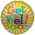 18" Get Well Soon - Assorted Stars (20ct) - Party America