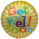 18" Get Well Soon - Assorted Stars (20ct) - Party America