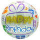 18" Happy Birthday - Assorted Gifts (20ct) - Party America