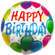 18" Happy Birthday - Balloons (20ct) - Party America