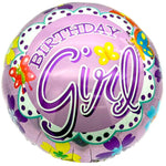 18" Happy Birthday - Butterflies & Flowers (20ct) - Party America