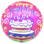 18" Happy Birthday - Cake (20ct) - Party America
