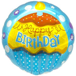 18" Happy Birthday - Cake with Dots (20ct) - Party America