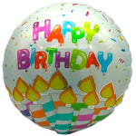 18" Happy Birthday - Candles (20ct) - Party America