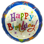 18" Happy Birthday - Fireworks (20ct) - Party America