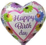 18" Happy Birthday - Flowers (20ct) - Party America