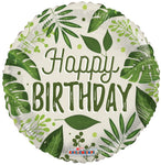 18" Happy Birthday Foliage (100ct) - Conver USA
