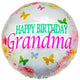 18" Happy Birthday Grandma (20ct) - Party America