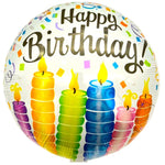18" Happy Birthday - Large Candles (20ct) - Party America