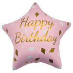 18" Happy Birthday - Pink Star (20ct) - Party America